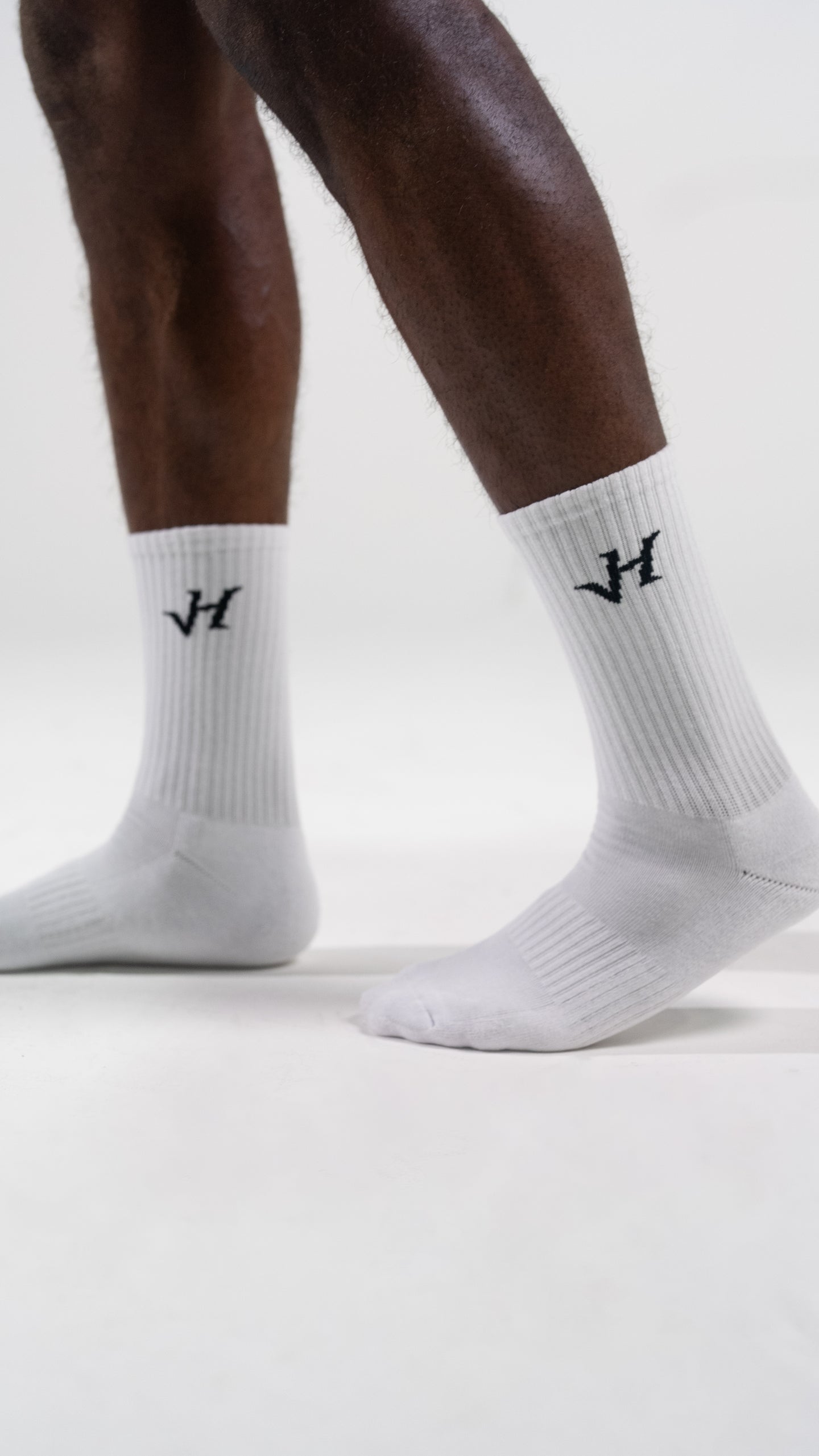 Unisex Socks with Black Logo