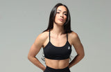 Classic Midnight Black Seamless Sport Bra